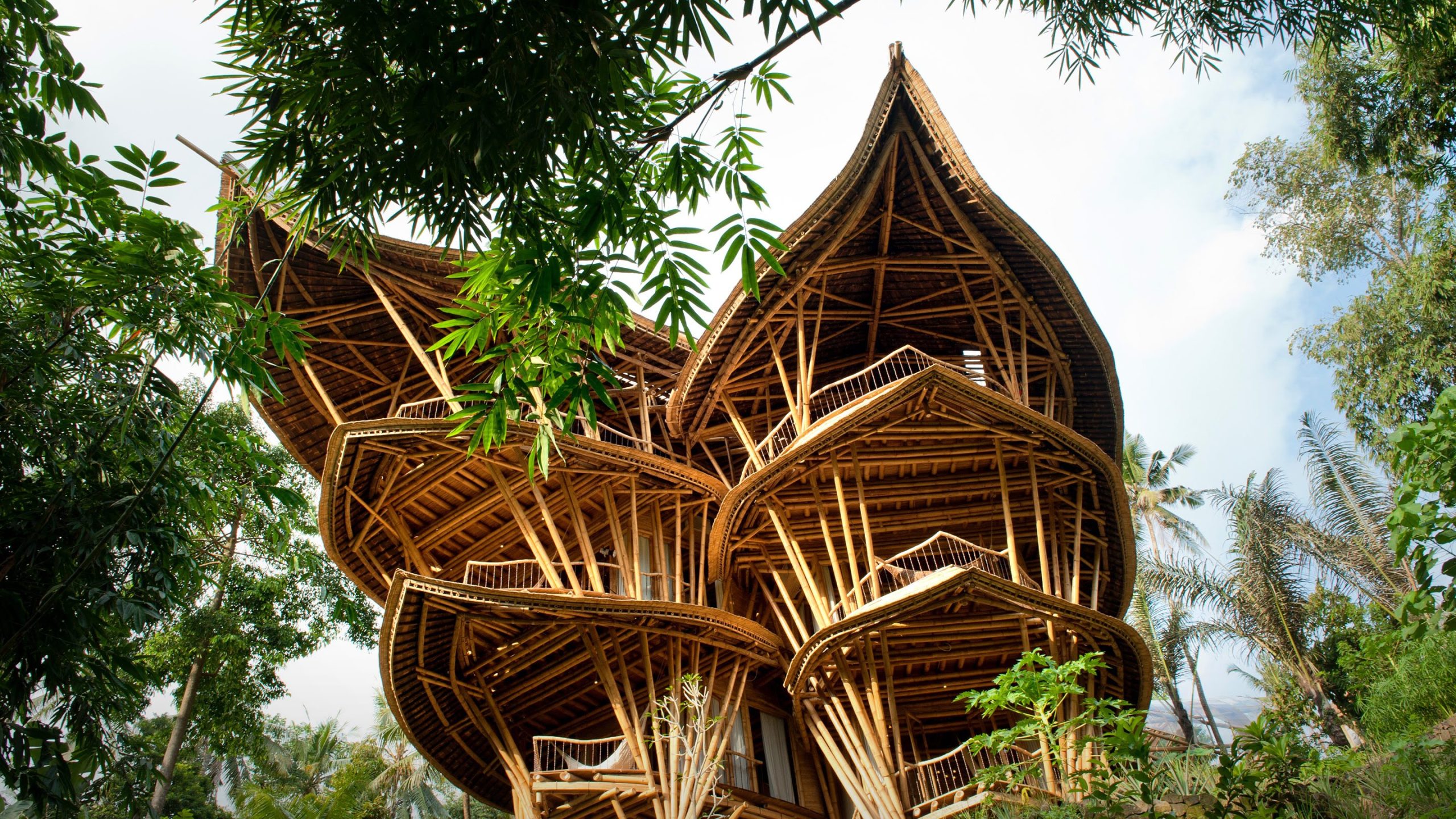 EL BAMBÚ EN LA ARQUITECTURA SOSTENIBLE: INSPIRACIÓN EN CASAS VERTICALES ECOLÓGICAS