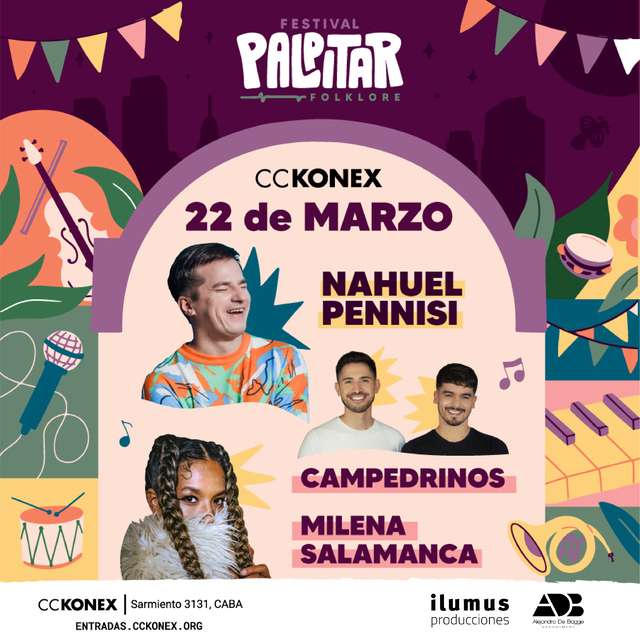 EL FESTIVAL PALPITAR LLEVARÁ EL FOLKLORE AL KONEX 