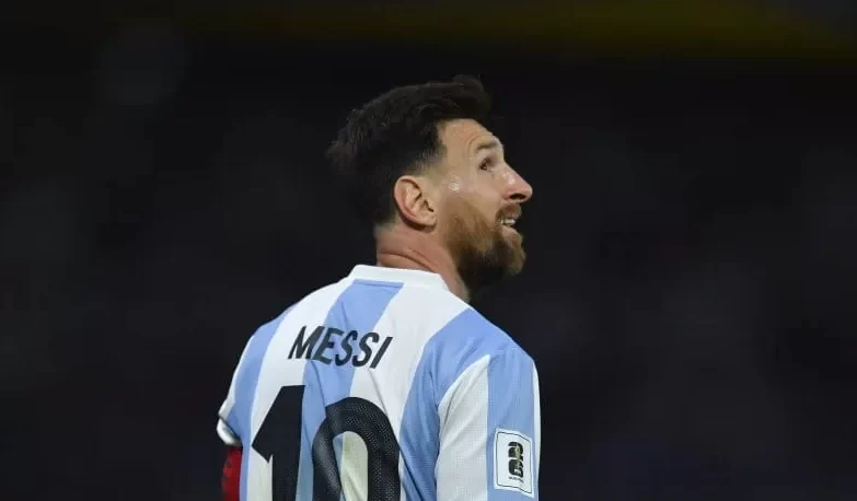 Ausencia de Lionel Messi en la Selección.