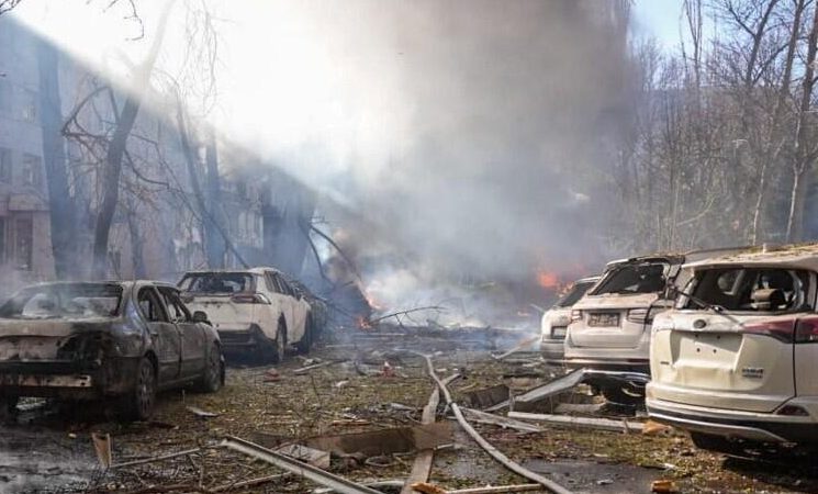 ATAQUE RUSO EN UCRANIA