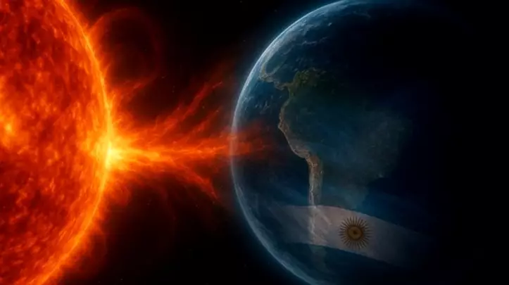 NASA alerta por tormentas solares que podrían afectar a Argentina