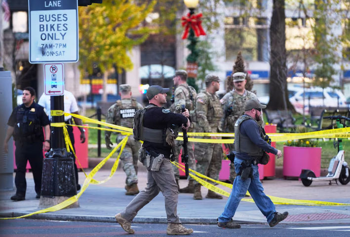 Tiroteo en Washington: balearon a dos soldados de la Guardia Nacional cerca de la Casa Blanca