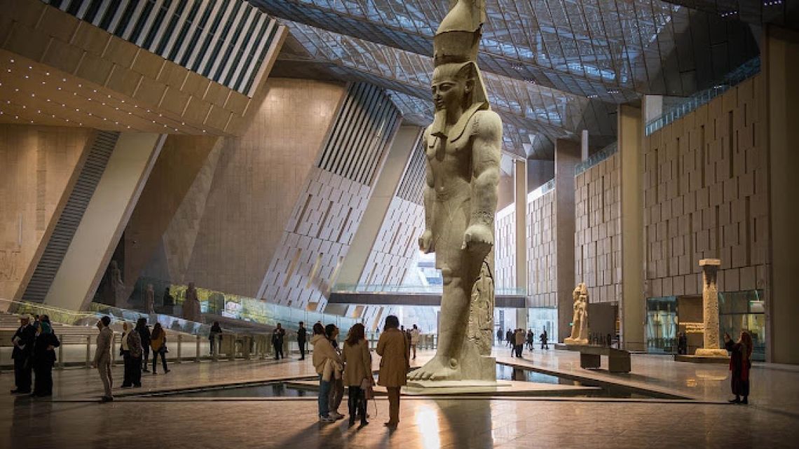 Egipto abre las puertas del gran museo dedicado a los faraones